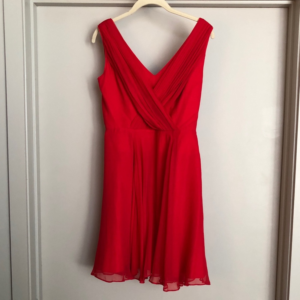 Stunning Red Shoshanna, Size 4